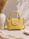 Sac Luna – Porté main & bandoulière (Jaune)