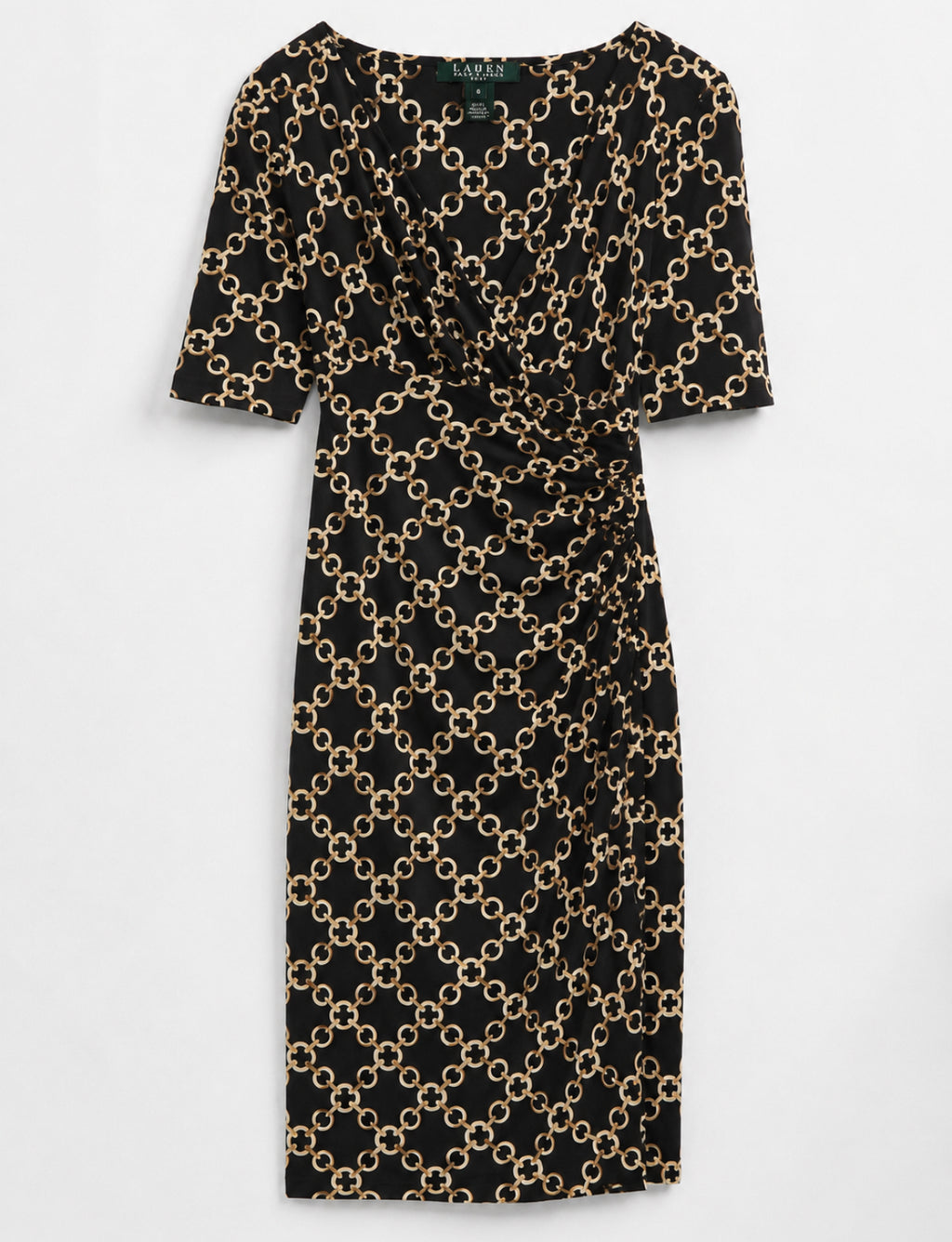 Robe Lauren Ralph Lauren imprimé chaînes