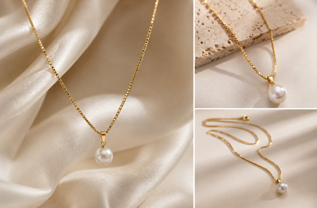 Collier Perle Élégance Dorée