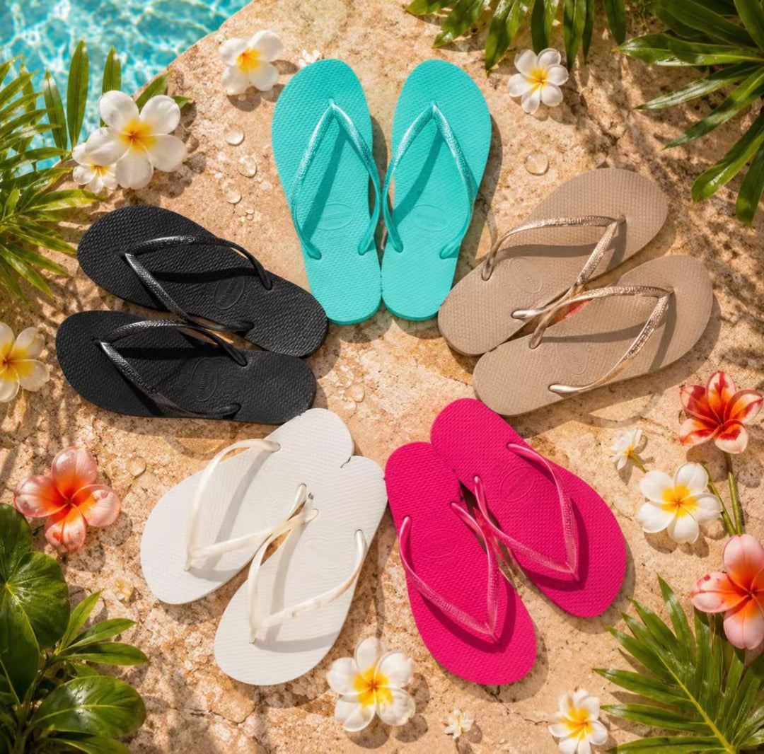 Tongs Havaianas Slim – Blanc