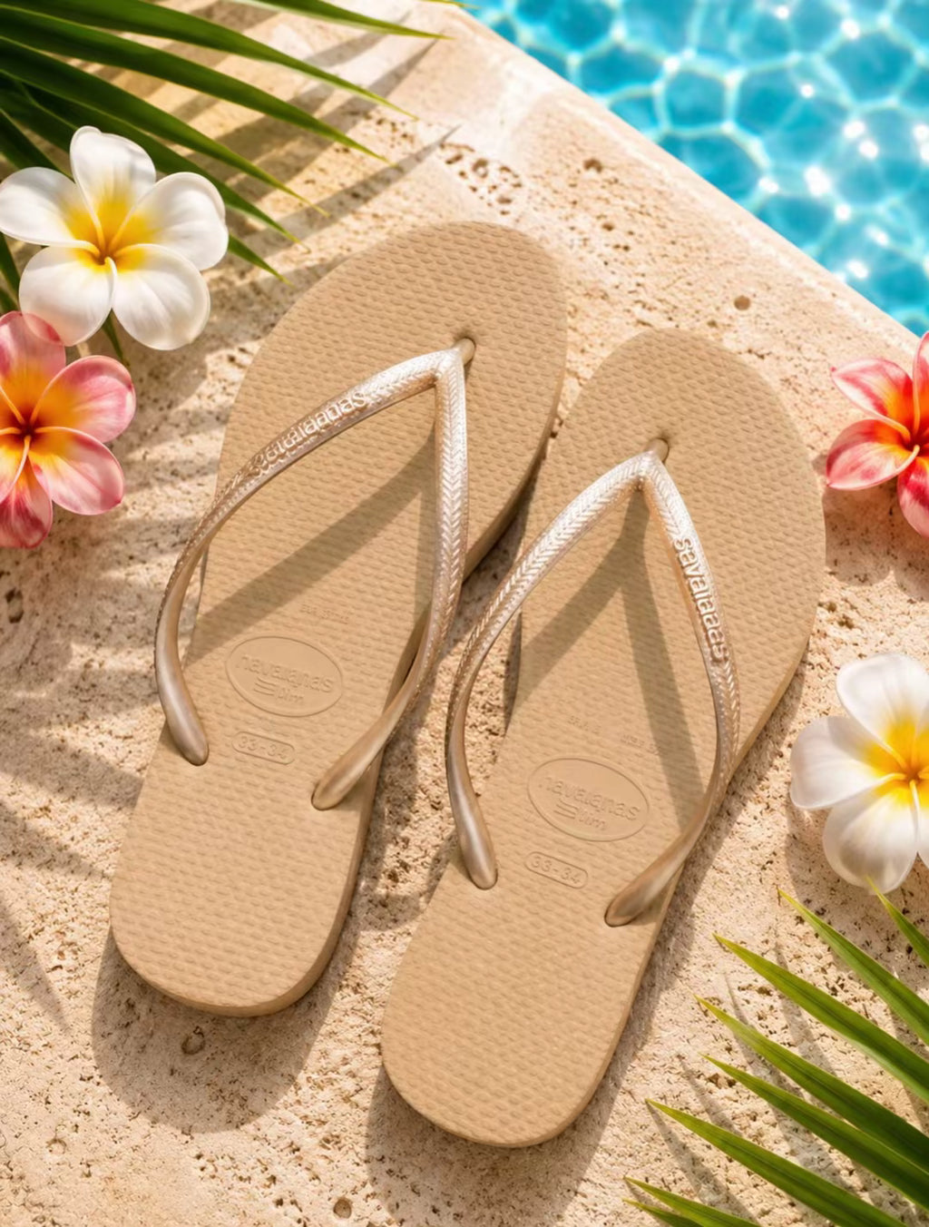 Tongs Havaianas Slim – Beige