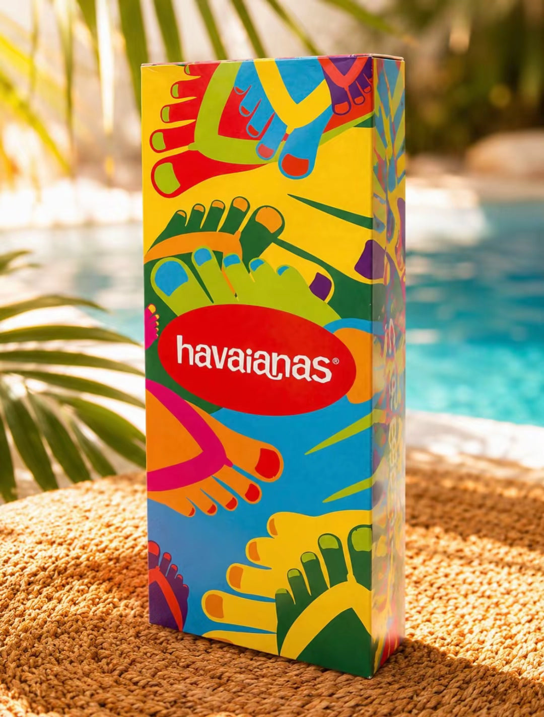 Tongs Havaianas Slim Turquoise – Élégance estivale