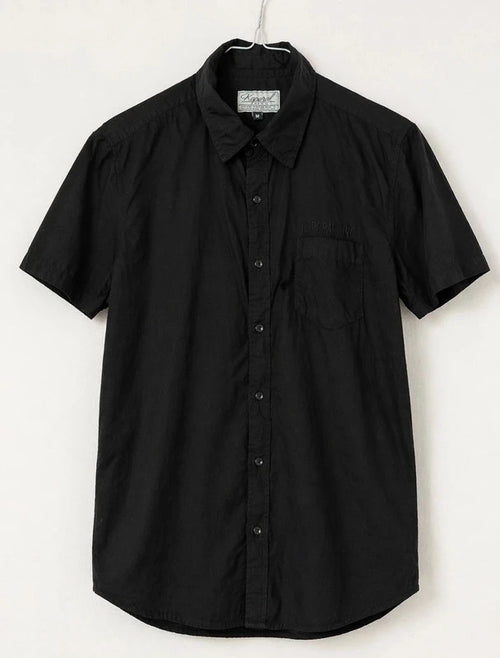 Chemise homme Kaporal noire manches courtes taille M